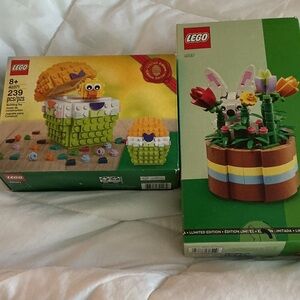 LEGO 40371 & 40587 Easter egg & Flower Pot